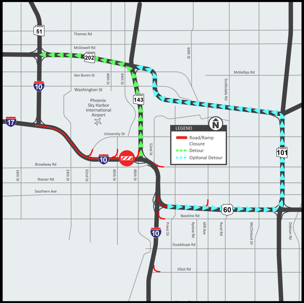 Alerts – I-10 Broadway Curve Improvement Project